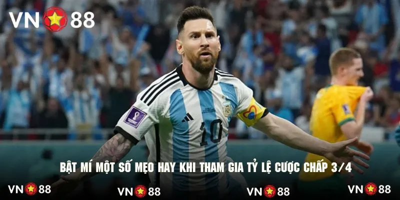 Bật mí một số mẹo hay khi tham gia tỷ lệ cược chấp 3/4